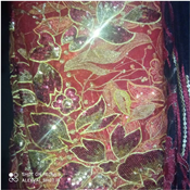 NET FLOWER LACE FABRIC