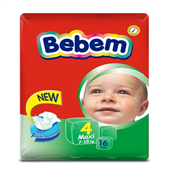 7-18KG BEBEM BABY DIAPER 4 MAXI