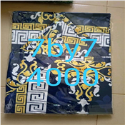 Designers bedsheet wit 4 pillow case 7by7