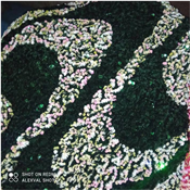 VELVET SEQUINS FABRIC