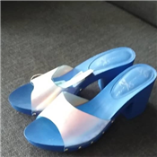 WOMEN FASHIONABLE LOW HEEL SLIPPERS
