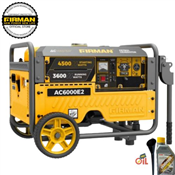 Firman 4.5kva AC Master Generator 100% Copper AC6000E2
