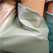 Grey plastic leather material 