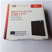 SEAGATE 2TB EXTERNAL HARD DRIVE