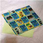 Ankara Plain And Pattern-, 4 Yards