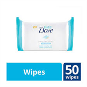 DOVE BABY RICH MOISTURE WIPES 50PCS