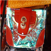 TRANSPARENT HAND BAGS