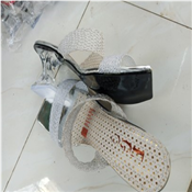 Ladies Fashion Mid Heel Slippers 