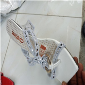  Ladies Fashion Mid Heel Slippers