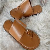 Designer men's fashion Pam slippers.