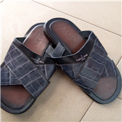 Designer men's fashion Pam slippers.