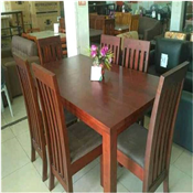 WOODEN DINNING SET