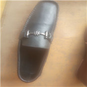 Moccasin black shoe