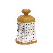 Kitchen Mate Multipurpose Grater With Wooden Handle