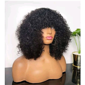 Natural Black Deep Curly Wig For Ladies