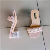 LADIES HEEL SLIPPERS