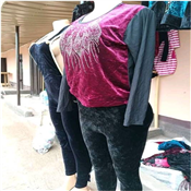 WOMEN'S TOP AND TROUSER