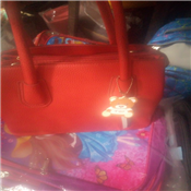 FEMALE RED HAND  BAG