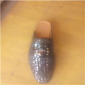 Open pam/ half cut cover shoe