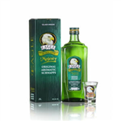 75CL EAGLE SCHNAPPS WITH GLASS MAJESTY