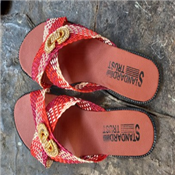 Trendy Palm Slippers For Ladies