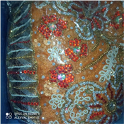 INDIAN GEORGE MATERIAL (5 YARDS)