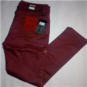 MEN'S DARK RED CHINOS TROUSER