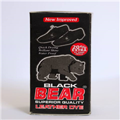 Black Bear Leather Dye