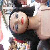 Straight short human hair wig