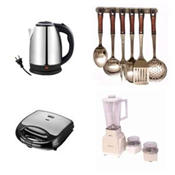 Kitchen Bundle(utensils+electric Kettle+blender&toaster)