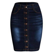 LADIES JEAN SKIRT