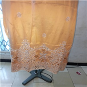 Indian george lace fabric Colour: Gold ₦4000 per yards