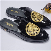 Versace Men's Mirror Face Slip-On