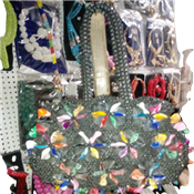 Lady 's fashion bead bag