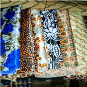 Flower silk fabrics