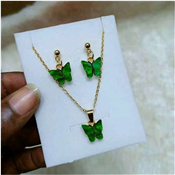 CUBAN BUTTERFLY NECKLACE