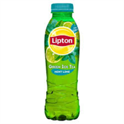 NEW LIPTON GREEN ICE TEA 500ML LOW IN CALORIES STILL SOFT DRINK WITH GREEN TEA EXTRACT AND LIME JUICE WITH LOW SUGAR & SWEETENER