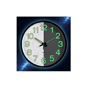 Night glow wall clock