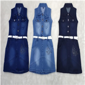 BABY JEAN GOWN