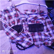 LADIES CROP/HANGING TOP