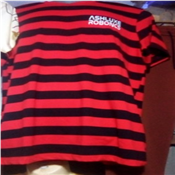 Fire Polo T Shirt Round Neck MEN/Women-White