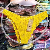  Ladies Panties Cotton With Lace Best Offer 