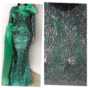 VELVET SEQUINS FABRIC