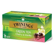 42.5G TWININGS GREEN TEA CHERRY & VANILLA