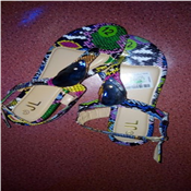 2020 JL Ladies Diamond Sandals Unique Flat 