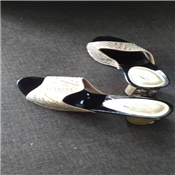 WOMEN FASHIONABLE LOW HEEL SLIPPERS