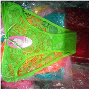 Women Cotton and Lace Panties - Dozen