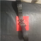 Capital H pure leather belt