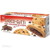 160G CHOCO GUTTI WITH CHOCOLATE & CREAM