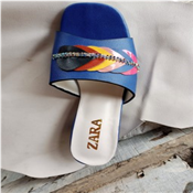 Ladies Fashion Mid Heel Slippers